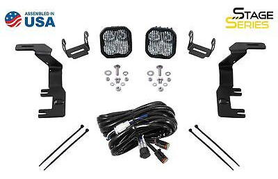Ss3 Led Ditch Light Kit For 2015-2021 Gmc Canyon, Pro Wh Vvc