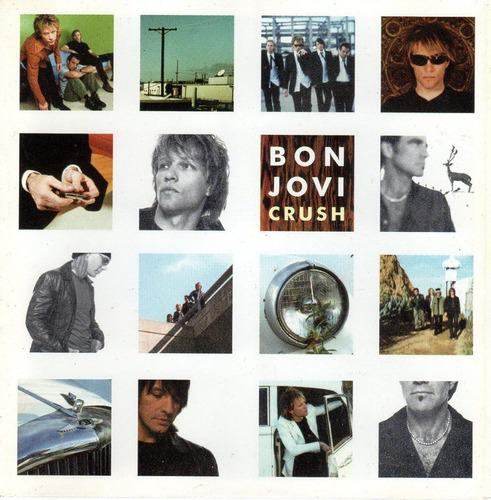 Bon Jovi * Crush Album Cd Argentina 