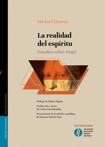 Realidad Del Espiritu, La - Estudios Sobre Hegel - Quante