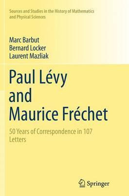 Libro Paul Levy And Maurice Frechet - Marc Barbut