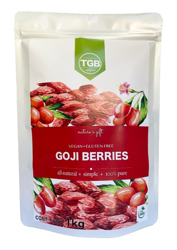 Bayas De Goji Berries 1 Kilogramo