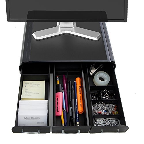 Mind Reader Pc, Laptop, iMac Monitor Stand Y Desk Organizer,