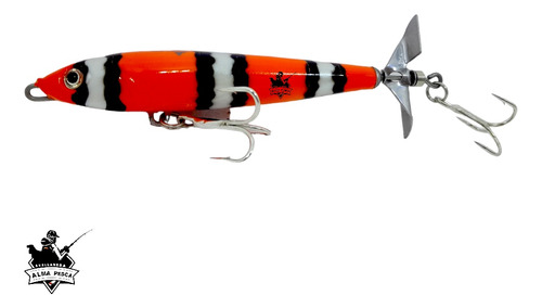 Señuelo Ng Tnt Turbo 14cm Dorado Hélice 