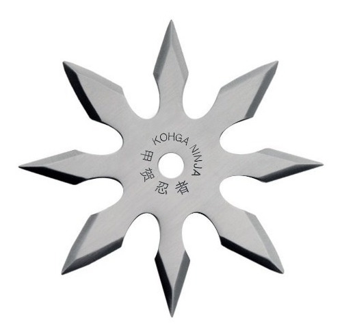 Estrella Ninja 8 Puntas Shuriken Kohga Ninjitsu Marciales (Usado)