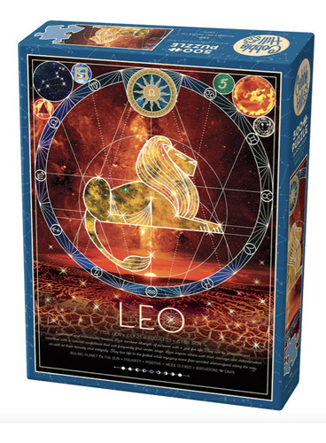 Rompecabezas Leo Signo Zodiacal 500 Cobble Hill Leon Zodiaco