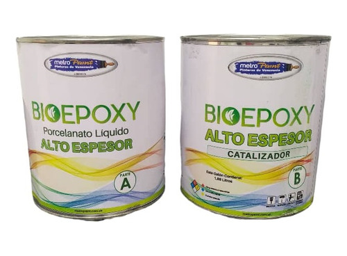 Porcelanato Liquido Bioepoxi 1gl+cataliz Transp Metro Paint