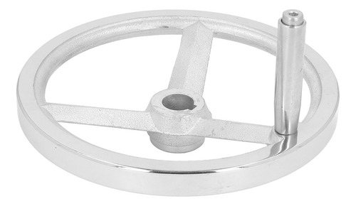 Volante De Torno De 250 Mm De Diâmetro Banhado A Ferro Fundi