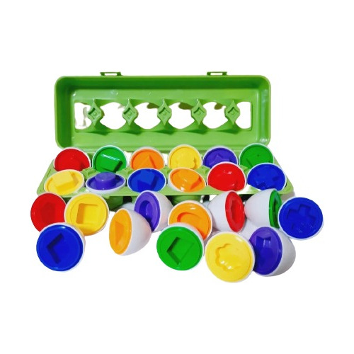 Huevos Montessori De Juguete Para Niños A Presión De Colores