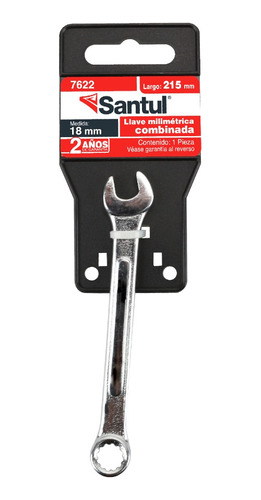 Llave Combinada Milimétrica 18