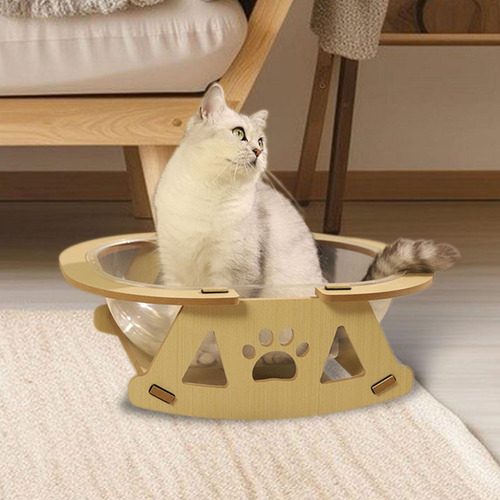 Space Capsule Cat House Condo Centro De Actividades Fácil