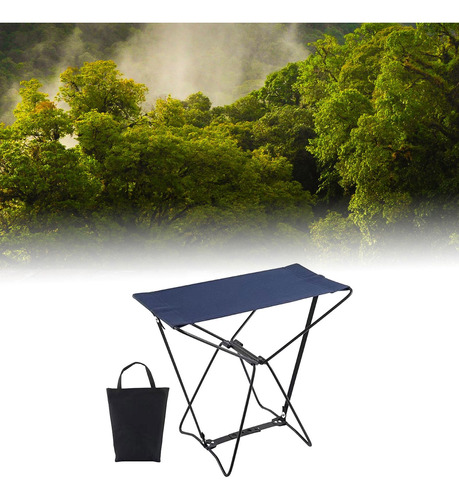 Taburete Plegable, Silla De Camping Portátil, Muebles De