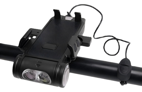 Luz Usb Bicicleta Recargable Delantera Y Traser 4 Modos