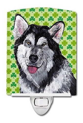 Tesoros De Caroline Malamute De Alaska St. Patricks Day Nigh