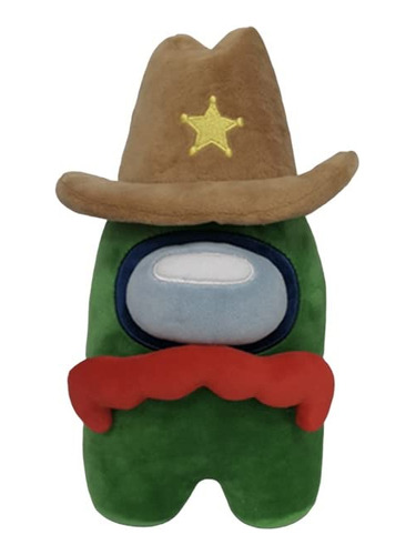 Just Toys Llc Among Us Plush - Serie 2 (verde Con Bigote)