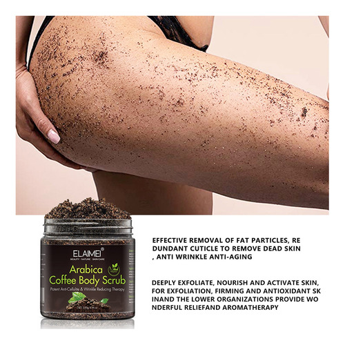 Exfoliante, Exfoliante Y Limpiador Corporal N Coffee Scrub