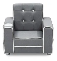 Comprar Sofás Silla Tapizada Con Soporte Color Gris