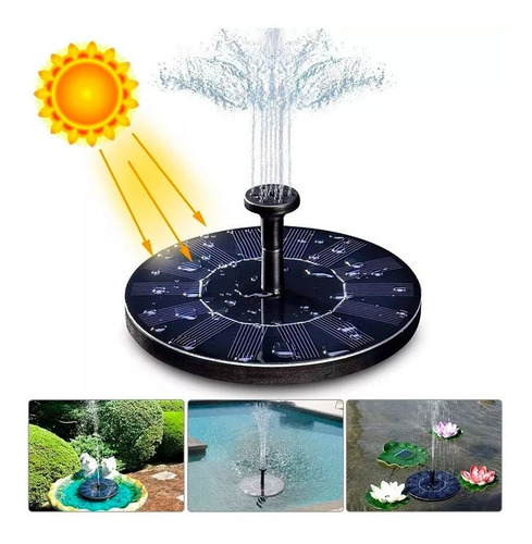 Imagen 2 de 7 de Fuente Solar Para Pileta, Fuente, Acuario Decoracion