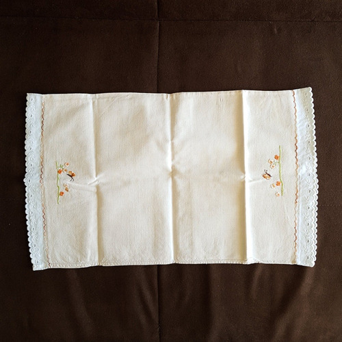 Funda Para Almohada De Bebé En Algodón Beige