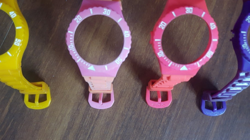 Lote De Pulseiras Antigas Para Relógio Swatch (anos 80)