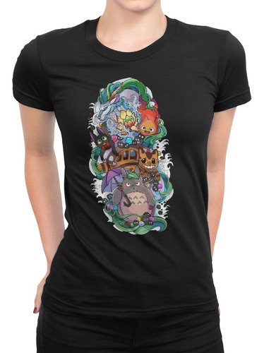 Polera Studio Ghibli V4 Femenina