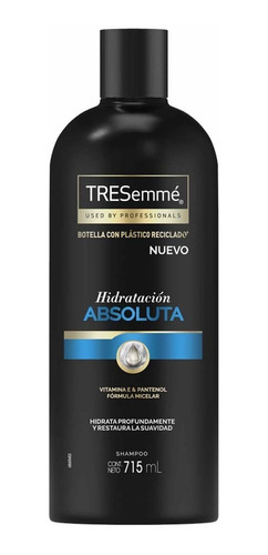 Shampoo Tresemmé Hidratación Absoluta Con Vitamina E 715ml