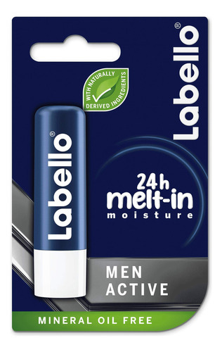 Labello Active Care Para Hombre Blsamo De Labios 4,8g