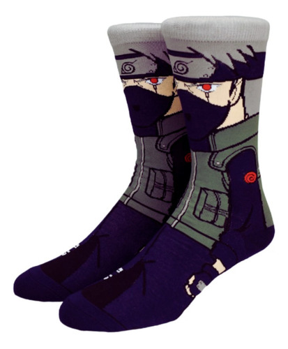 2 Pack Medias Anime Largas Naruto Shipuden , Itachi, Kakashi