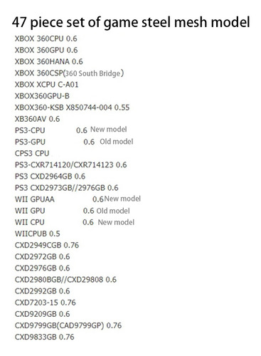 47 Unidades/conjunto De Consoles De Jogos Com Aquecimento Di