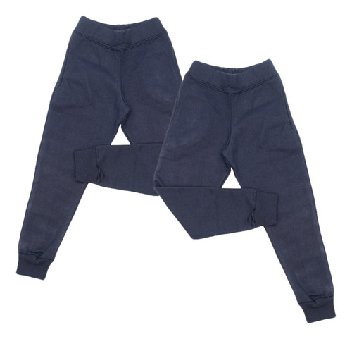 Pantalon Jogging Chupin Frisa Uniforme Escolar Invierno X2