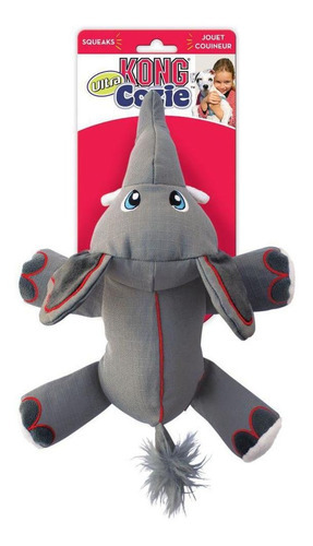 Elefante De Peluche Kong Ultra Cozie, Tamaño Mediano, Para Perros