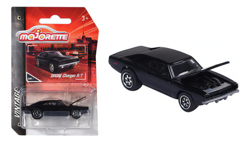 Miniatura De Metal - Vintage Cars - 1/64 - Majorette Cor Dodge Charger R/t