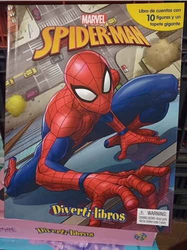 Spiderman  Diverti-libros Cuento + Figuras