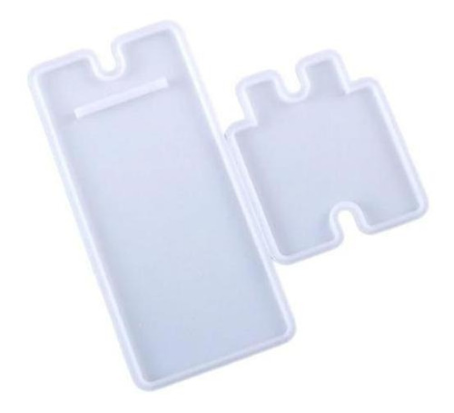 Molde De Silicone Formato Suporte De Celular Para Resina