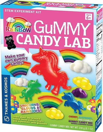 Thames &amp; Kosmos Rainbow Gummy Candy Lab - Unicornios, N.