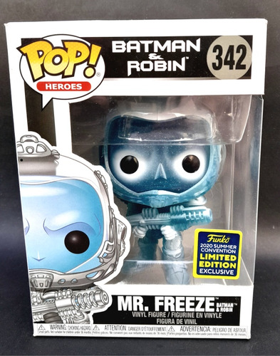 Funko Pop! #342 Mr Freeze Batman Y Robin Dc - Los Germanes
