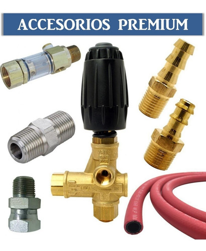 Hidrolavadora 3hp Bifásica 1700psi Con Cabezal Italiano