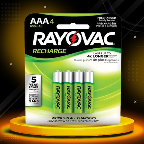 Bateria Pila Recargable Aaa Rayovac