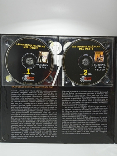 Imagen 3 de 6 de Las Grandes Películas Del Oeste - Dvd - Colección Cine Club