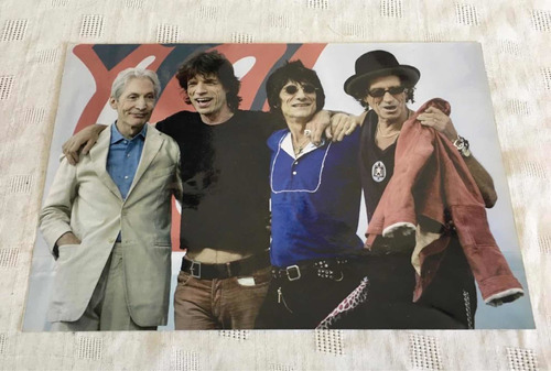 Foto Banda Rolling Stones - Color - Unica !!!