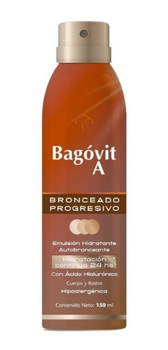 Bagovit Emulsion En Spray Broncedo Progresivo 150 Ml