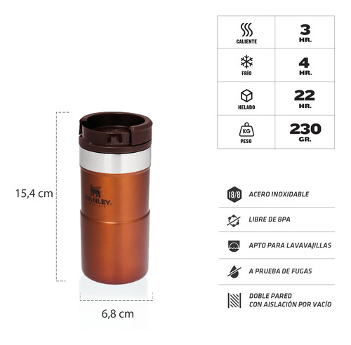 Vaso Térmico Stanley Original Classic Neverleak Tm Mug 251ml