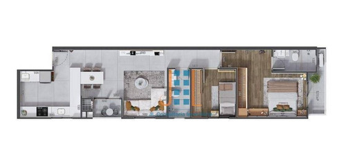 Imagem 4 de 12 de Apartamento 3 Quartos No Novo Mundo. - Ap1447