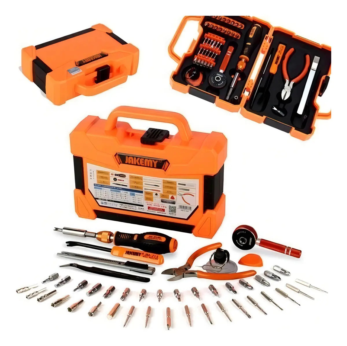 Kit Ferramentas 47 Peças Profissional Jakemy Jm-8146