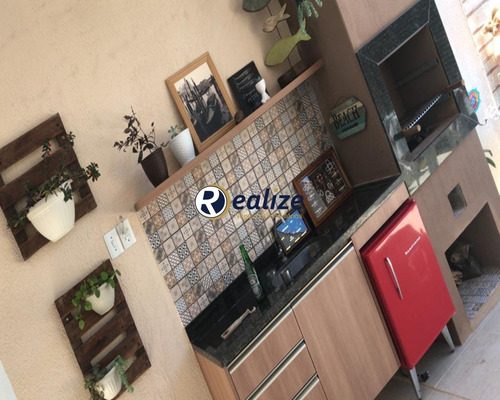 Imagem 4 de 23 de Casa Duplex Composto Por 3 Quartos Com Àrea De Lazer Completa Á Venda Na Praia Do Morro, Guarapari-es - Realize Negócios Imobiliários. - Ca00258 - 70632421