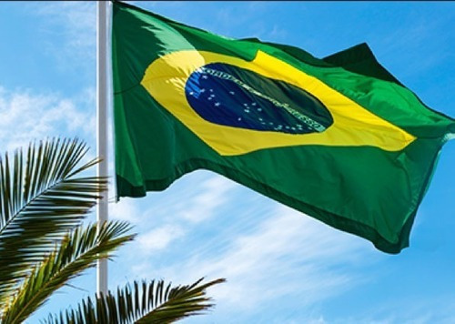 Bandeira Do Brasil Oficial Grande 11 Panos 4,95x7,15 Metros