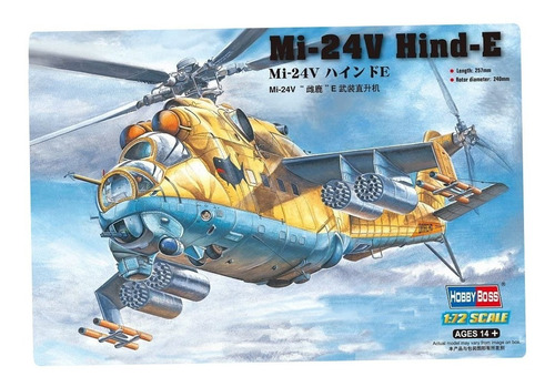Mi-24v Hind-e - 1/72 - Hobbyboss 87220