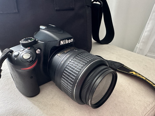  Nikon Kit D3200 + Lente 18-55mm Vr + 55-200mm Vr Ii Dslr