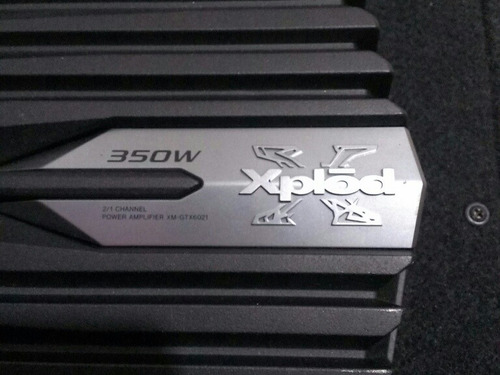 Amplificador Sony Xplode 350watts Subwoofer Pioneer 10
