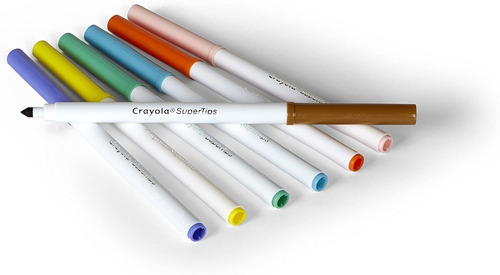 Imagen 3 de 5 de Box 100 Marcadores Crayola Super Tips