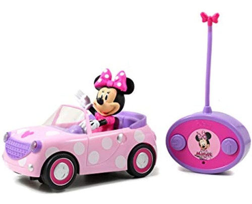 Disney Junior Minnie Mouse Roadster Rc Car Con Lunares, 27 M